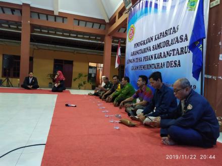 Anggota Karangtaruna Samudrayasa Aktif Mengikuti Pembinaan Karangtaruna